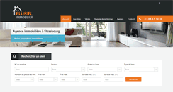 Desktop Screenshot of immo-pluriel.fr