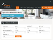 Tablet Screenshot of immo-pluriel.fr